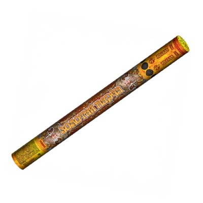 РС5630 Золотая парча Римские свечи до 5 залпов 